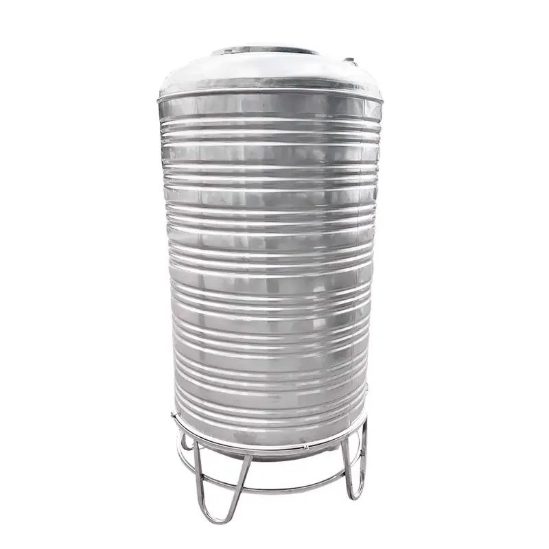 Pure rain water tank stainless steel 304 1000 liter portable storage liter water tank with float switch for sale