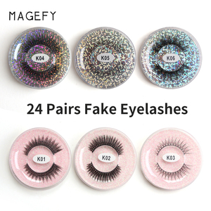 <span class=keywords><strong>Magefy</strong></span> OEM 12 Paires Main 3D Faux vison cils - Product Image 5