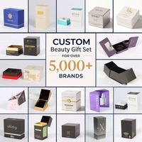 Caja Rígida de Lujo Personalizada para Hombro y Cuello, Empaque de Papel Premium para Perfumes, Fragancias y Marcas de Belleza
