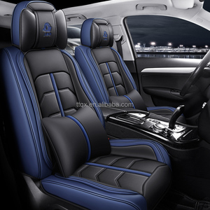 Housses de siège auto en cuir anti-rayures, protection intégrale 360° toutes saisons, compatibles avec <span class=keywords><strong>Peugeot</strong></span> <span class=keywords><strong>208</strong></span> 308 3008 5008 Hatchback SUV - Product Image 2