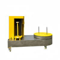 Machine d'emballage de bagages, machine d'emballage de film étirable pour bagages d'aéroport, machine d'emballage de petites boîtes/étuis