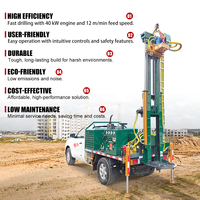 Machine d'exploration géotechnique, foreuse à tarière à vendre pour puits d'eau et prélèvement d'échantillons de sol
