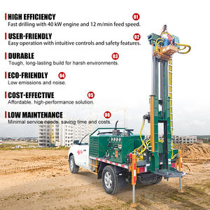 Geotechnische Exploratiemachine Boorplatform Te Koop Voor Waterput En Bodembemonstering - Product Image 2