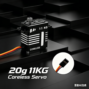 Flashobby Nuevo Servo Digital Micro RC CLS1227RP-B con Engranajes Metálicos HV de Alto Torque 11KG 0.074Seg para SCX24 AX24 <span class=keywords><strong>1</strong></span>/<span class=keywords><strong>24</strong></span> RC <span class=keywords><strong>Crawler</strong></span> - Product Image 2