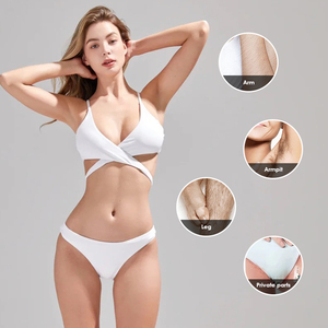 Ensemble <span class=keywords><strong>dépilatoire</strong></span> naturel unisexe pour femmes et hommes, lotion réparatrice, crème <span class=keywords><strong>dépilatoire</strong></span> pour tout le corps - Product Image 3