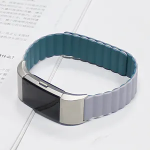 CM Watch bands for Fitbit Charge 5 Smart Bracelet Strap silicone magnetic band For Fit bit charge5