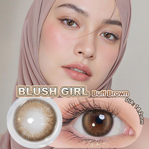 จัดส่งฟรีมาใหม่ล่าสุด <span class=keywords><strong>Magister</strong></span> Blush Girl เกาหลีคอนแทคเลนส์แบบอ่อนเส้นผ่านศูนย์กลาง14.2มม. - Product Image 2