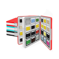 Boîte de rangement pour cartes de jeu 48 en 1, étui de protection à absorption magnétique pour cartouche de jeu 3DS /DS Lite /DSi