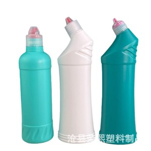 ขวดน้ำยาทำความสะอาดห้องน้ำ Rongxi 500 มล. ปากขวดงอ ขวดพลาสติก HDPE หนาพิเศษ สำหรับบรรจุน้ำยาทำความสะอาด - Product Image 2