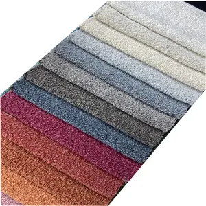New Design Chenille Sofa Fabric For Furniture Solid Textile Granular Sensation Performance Fabric Sofa