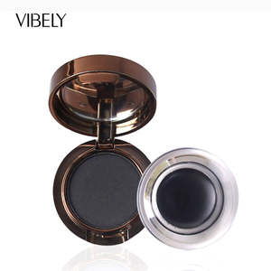Bubuk alis Vegan 2 in 1 pigmen tinggi Eyeliner tahan lama berwarna 3D penambah alis mata <span class=keywords><strong>Gel</strong></span> Eyeliner dengan kuas - Product Image 6