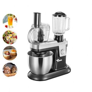 5-in-1 Multifunction 6.5L 1600W Household Electric Stand Mixer with Egg Whisk Dough Hook Meat Grinder Fruit <b>Vegetable</b> Blender - Product Image 1
