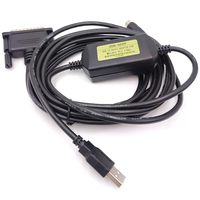 Cable de Programación PLC USB-SC09 Compatible con la Serie FX a, Cable de Comunicación para Descarga de Datos