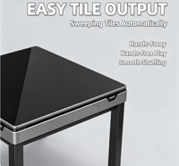 Table de Mahjong Moderne Style Montagnette, Distributeur Automatique de Tuiles, Cadre Robuste pour Jeu de Société