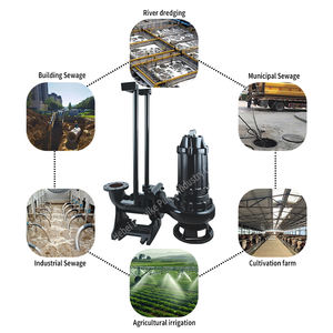 Hersteller Hot Sale 15kW 20 PS Tauch pumpe Gülle Schlamm Abwasser Sumpf pumpen 150WQ120-25 - Product Image 5