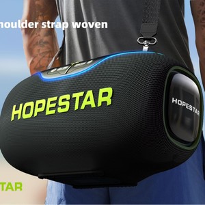 ลำโพง Hopestar A80 รุ่นดั้งเดิม ระบบเสียงระดับมืออาชีพสำหรับใช้งานกลางแจ้ง กันน้ำ พกพาสะดวก พร้อมไมโครโฟน - Product Image 3