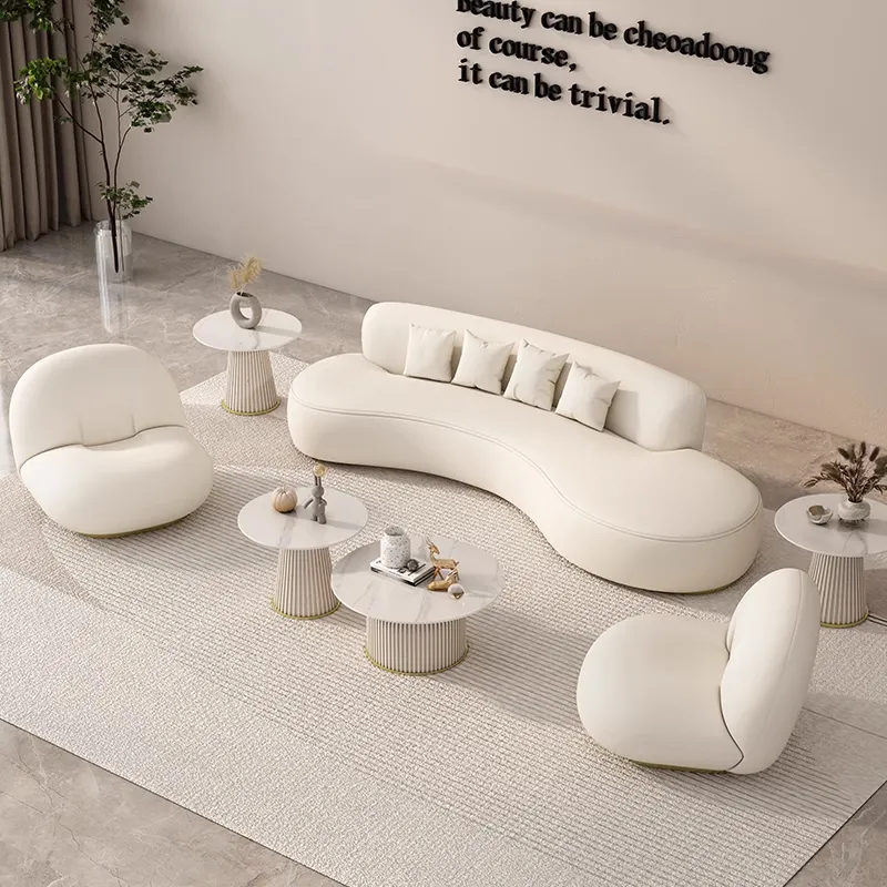 curved modular sofa for living room set furniture couches indoor home sitting down feather sofas