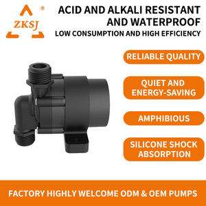 Mini <span class=keywords><strong>pompe</strong></span> à eau solaire submersible <span class=keywords><strong>silencieuse</strong></span> BLDC DC 12V & 24V pour utilisation avec des liquides, petites pompes à fontaine par Zksj - Product Image 6