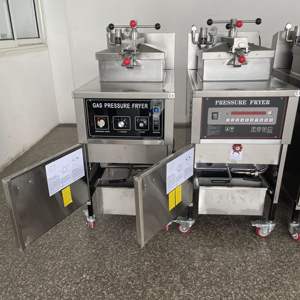 業務用 自動 ガス式 圧力フライヤー ポヨフライヤー ブロースター 高速調理 ブロイラーチキンマシン - Product Image 6