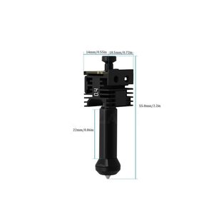 บีโบ โฮลเซลล์ 2026 รุ่นใหม่ หัวฉีดเหล็กแข็ง BW Lab Induction Hotend H2C ขนาด 0.4/0.6/0.8 มม. พร้อมเซ็นเซอร์ ความร้อนเร็ว อะไหล่เครื่องพิมพ์ 3 มิติ - Product Image 2