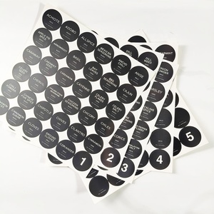 Etiquetas Adhesivas de Vinilo Personalizadas, Resistentes al Agua y al Aceite, para Frascos de Especias de Cocina - Product Image 1