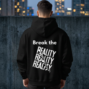 Sweat-shirts imprimés et brodés en polaire polyester/coton 350 GSM de Trendy Rabbit Black Winter - Product Image 3
