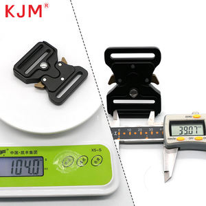 Anpassbare Metallschnalle für Hundehalsbänder 1 Zoll, 1,5 Zoll, 2 Zoll – Taktische Hundehalsbänder für Rottweiler, mittelgroße und große Hunde - Product Image 2