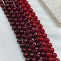 YL haute qualité coquille perles Angora rouge corail rouge perlé bijoux à bricoler soi-même accessoires bracelets de mode