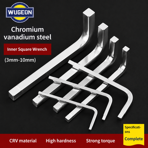 <span class=keywords><strong>Clé</strong></span> métrique à quatre <span class=keywords><strong>pans</strong></span> de grande taille pour voitures, tournevis à tête carrée en acier allié au chrome-vanadium, bac de vidange d'huile de transmission - Product Image 1