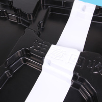Bandeja de Separación para Motor YZG Auto Parts, Paletas de Transporte Apilables de HDPE de Alta Resistencia para Uso Industrial