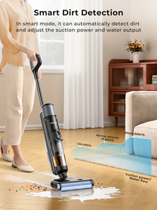 M3 Cordless Wet <b>Dry</b> Vacuum Cleaner <b>Mop</b> Cleaning 55min Auto Suction Floor Self-Cleaning Smart Home Appliance <b>Mop</b> - Product Image 5