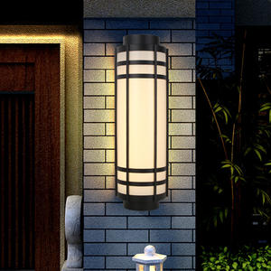 โคมไฟติดผนังภายนอกแบบหลอดไส้สไตล์ร่วมสมัย ดีไซน์เรียบง่าย กันน้ำ เหมาะสำหรับระเบียง ทางเดิน ลานบ้าน วิลล่า ประตูรั้ว สวน - Product Image 3