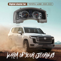 Vente directe d'usine - Panneau d'instruments numérique à cristaux liquides 12,3 pouces pour Toyota Land Cruiser LC200 - Tableau de bord 2008-2022 - Pièces LC200