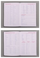 Agenda 2027, nouveau style, en simili cuir, planificateur hebdomadaire et mensuel, journal, calendrier, cadeau pour le bureau et l'école