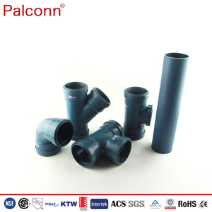 Silenciador PP Insonorizado Accesorios de codo de 45 grados para sistema de drenaje Tubería de plástico - Product Image 2