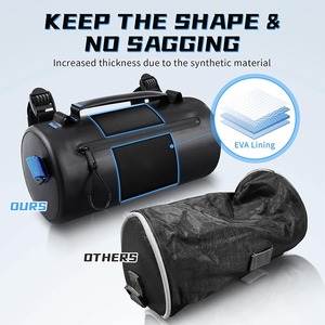 Fourche de rangement avant universelle étanche en Tpu, <span class=keywords><strong>sacoche</strong></span> de <span class=keywords><strong>guidon</strong></span> pour <span class=keywords><strong>moto</strong></span>, route et VTT - Product Image 4