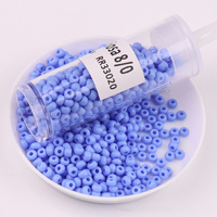 Perles rondes Preciosa de qualité supérieure, vente en gros, originales, 10g/bouteille, 2mm3m4mm, couleur opaque, perles de rocailles tchèques