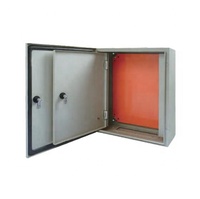 Boîte de distribution électrique grande taille en acier galvanisé, étanche IP66, anti-poussière et ignifuge
