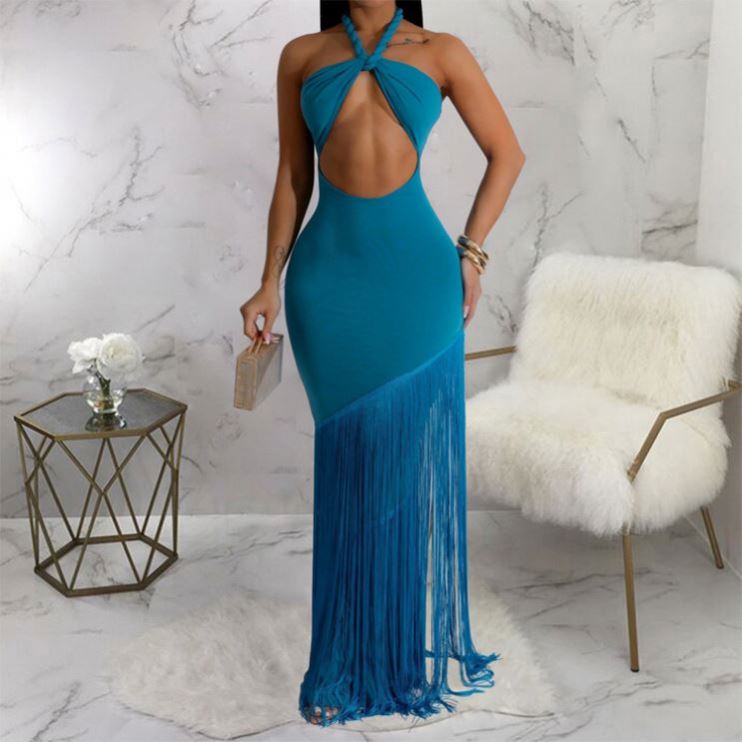 chic birthday dress Plus Szie Sequin Evening Maxi Dress with Illusion Neckline