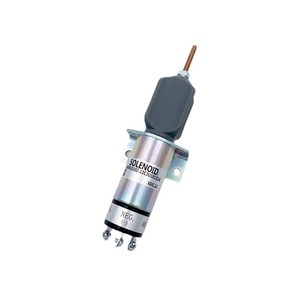 Vanne solénoïde 1502-12C3U1B1S1A 12V DC pour coupure de carburant diesel, remplacement de l'interrupteur d'arrêt du moteur - Product Image 1