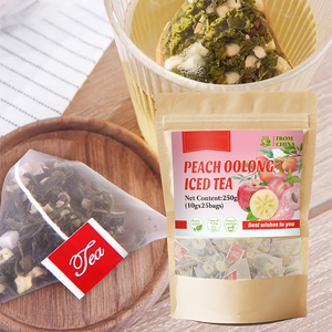 Sachets de thé aux fruits OEM Pêche Oolong – Saveur naturelle de pêche mélangée à un thé Oolong de haute qualité – Thé aux herbes rafraîchissant et sans sucre - Product Image 5