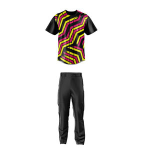 Camiseta de béisbol personalizada de la mejor calidad, diseño de uniforme, uniforme de béisbol de softbol con botones para jóvenes sublimados - Product Image 3