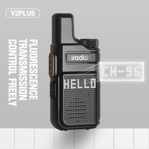 <span class=keywords><strong>Iradio</strong></span> V2 Plus 80 canaux CH 2.5W puissance analogique pour Radio portable bidirectionnel UHF/VHF DMR jambon talkie-walkie - Product Image 3