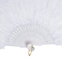 50pcs par couleur chine ventilateur blanc accessoires ventilateurs pliants main danse géant ventilateur thé Costume mariée
