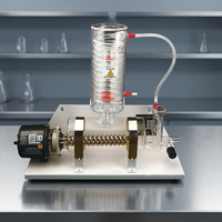 Équipement de distillation d'eau avec élément chauffant électrique, en verre, pour usage en laboratoire