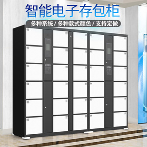 ตู้ล็อกเกอร์อิเล็กทรอนิกส์ฉงชิ่ง เจิ้งกวน ขนาด 270x300x460 มม. ตู้โลหะ รองรับการชำระเงินด้วยบาร์โค้ดและคิวอาร์โค้ด สำหรับซูเปอร์มาร์เก็ตและห้างสรรพสินค้า - Product Image 4