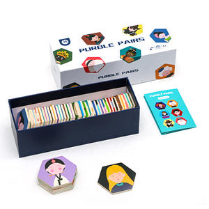 Jeu de mémoire pour enfants d'âge préscolaire, apprentissage précoce, entraînement à la mémoire, je ne peux jamais oublier un visage, jeu de correspondance de mémoire - Product Image 1