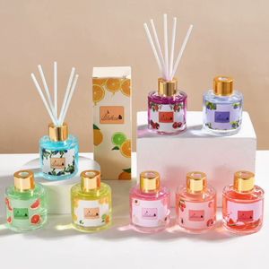 Set <span class=keywords><strong>Diffusore</strong></span> a <span class=keywords><strong>Bastoncini</strong></span> Profumati alla Frutta 2026 Bestseller Transfrontaliero, Deodorante per Ambienti a Lunga Durata con Olio Essenziale per Casa, Bagno, Ufficio - Product Image 1