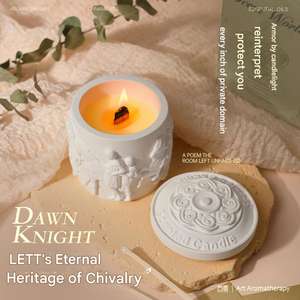 Vela de aromaterapia de alivio de gama alta, fragancia de nicho, cera de soja sin humo, dormitorio de aromaterapia, literario de gama alta - Product Image 4