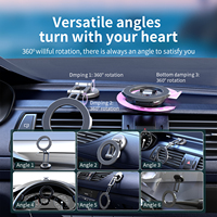 Support de navigation pour téléphone de voiture, support magnétique pliable adhésif pour tableau de bord, anti-secousse universel, accessoires pour véhicules
